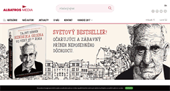 Desktop Screenshot of albatrosmedia.sk