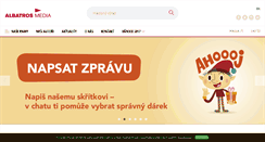 Desktop Screenshot of albatrosmedia.cz